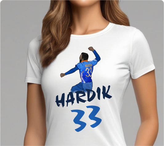 Unisex  MI Hardik 33 IPL T-shirt