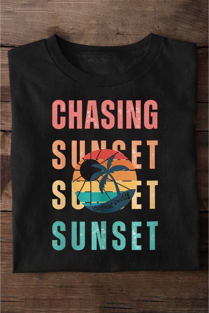 Chasing Sunset Oversized T-shirts