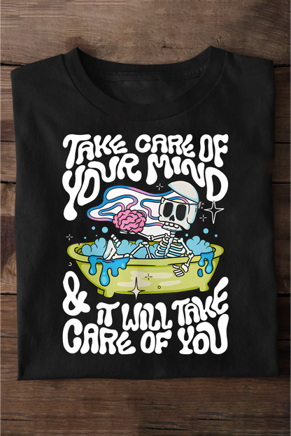 Take Care of Your Mind Oversized T-shirts