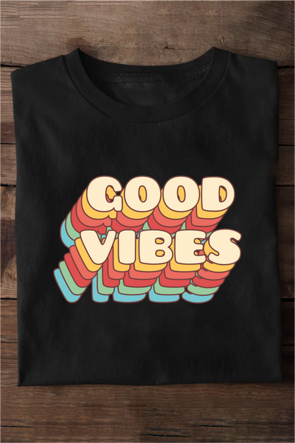 Good Vibes Oversized T-shirts