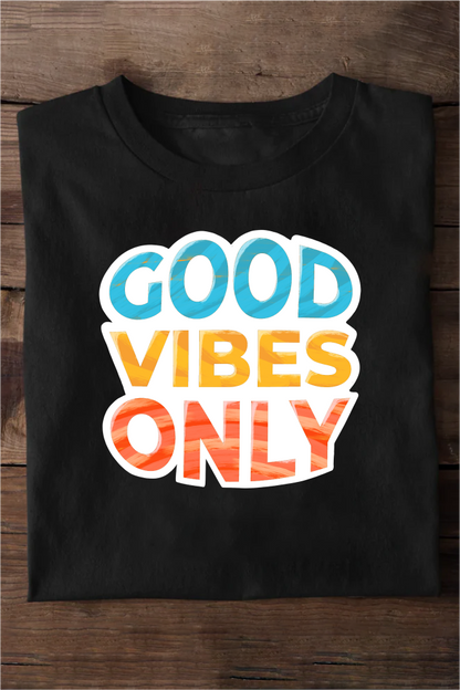 Good Vibes Only Oversized T-shirts