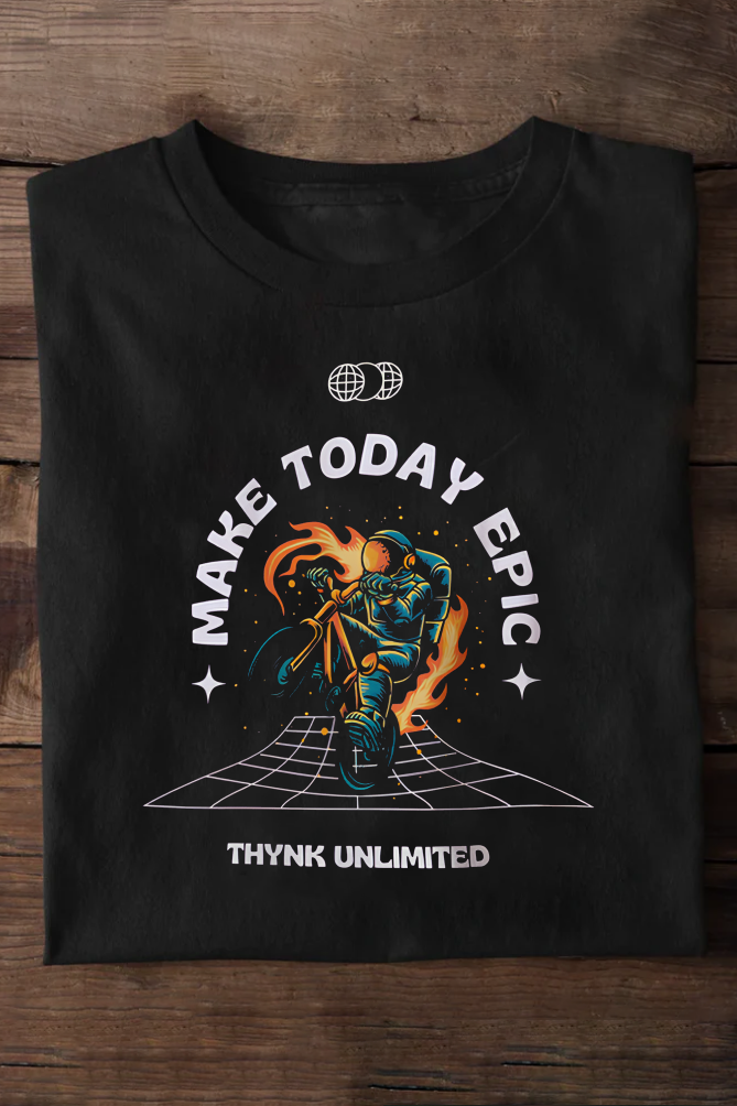 Make Today Epic Oversized T-shirts