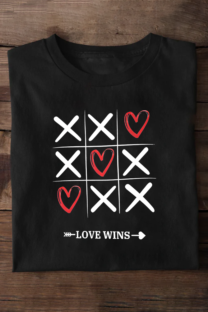 Love Wins Oversized T-shirts