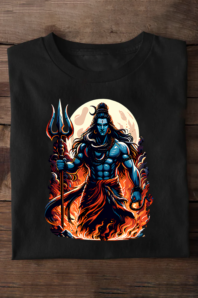 Lord Shiva Oversized T-shirts