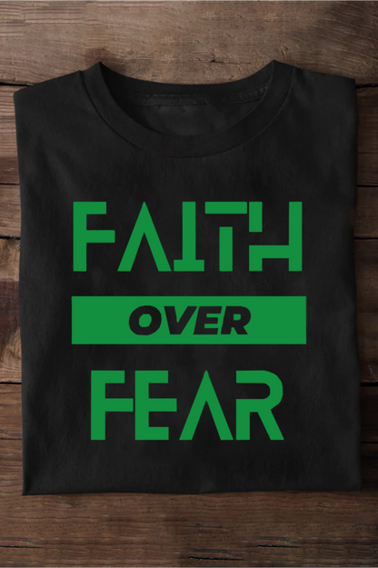 Faith Over Fear Oversized T-shirts