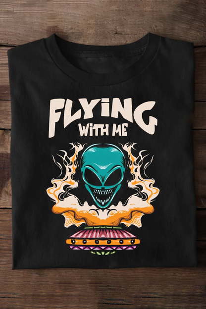 Flying With Me Oversized T-shirts