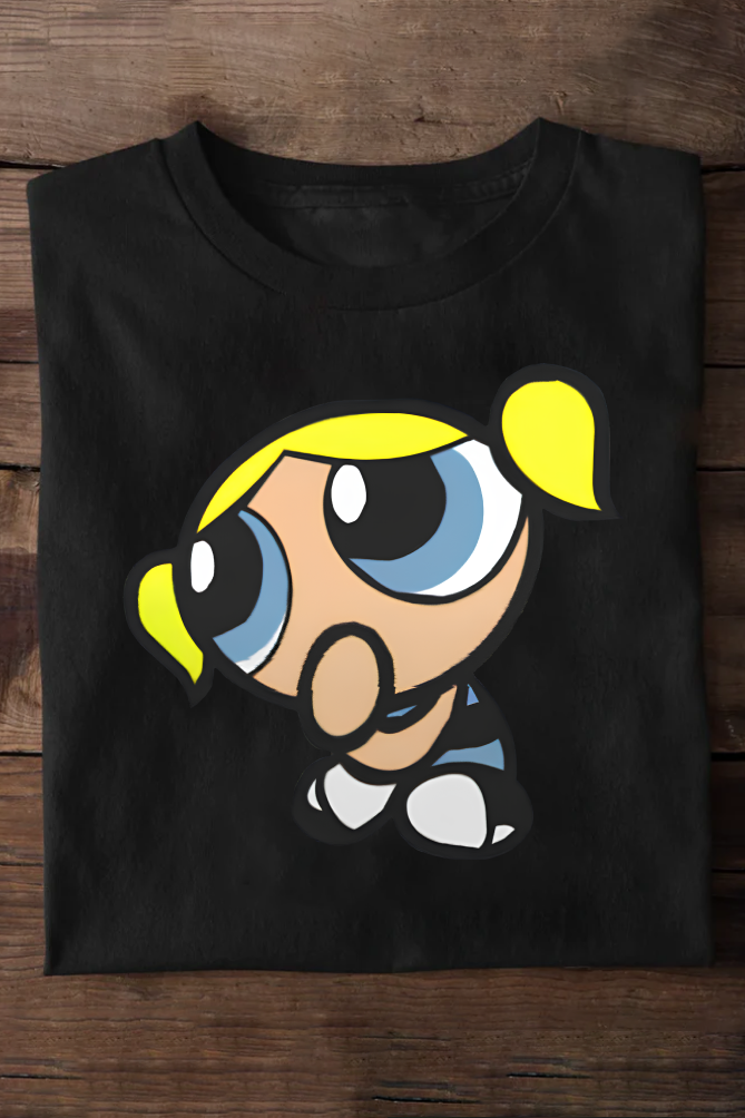 Bubble Powerpuff Girl Oversized T-shirt