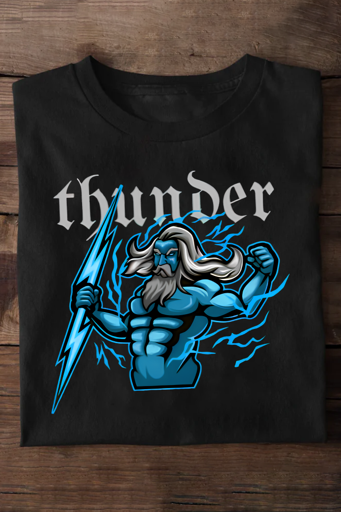 Thunder God Oversized T-shirt