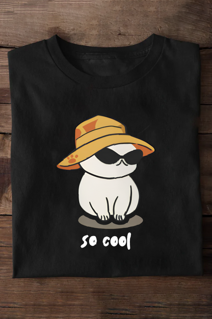 Cap Cat Oversized T-shirt