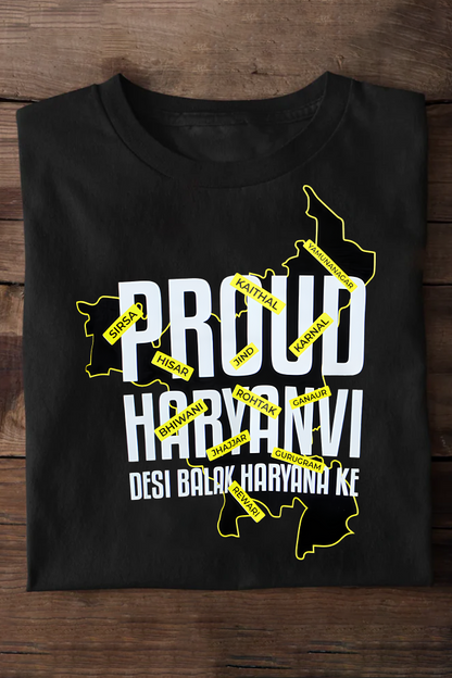 Proud Haryanvi Oversized T-shirt