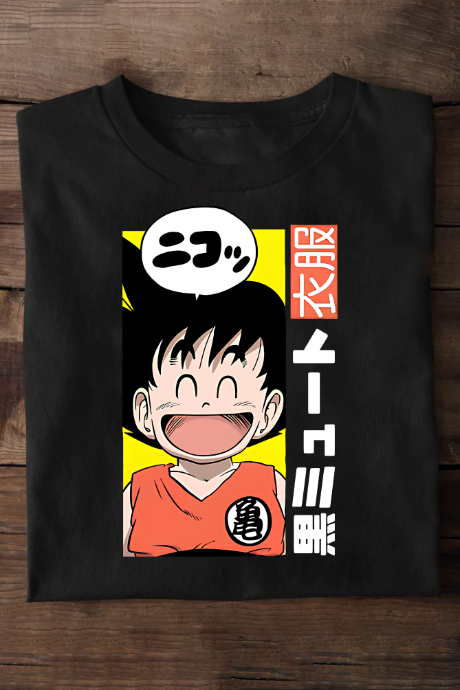 Goku Laugh Oversized T-shirt