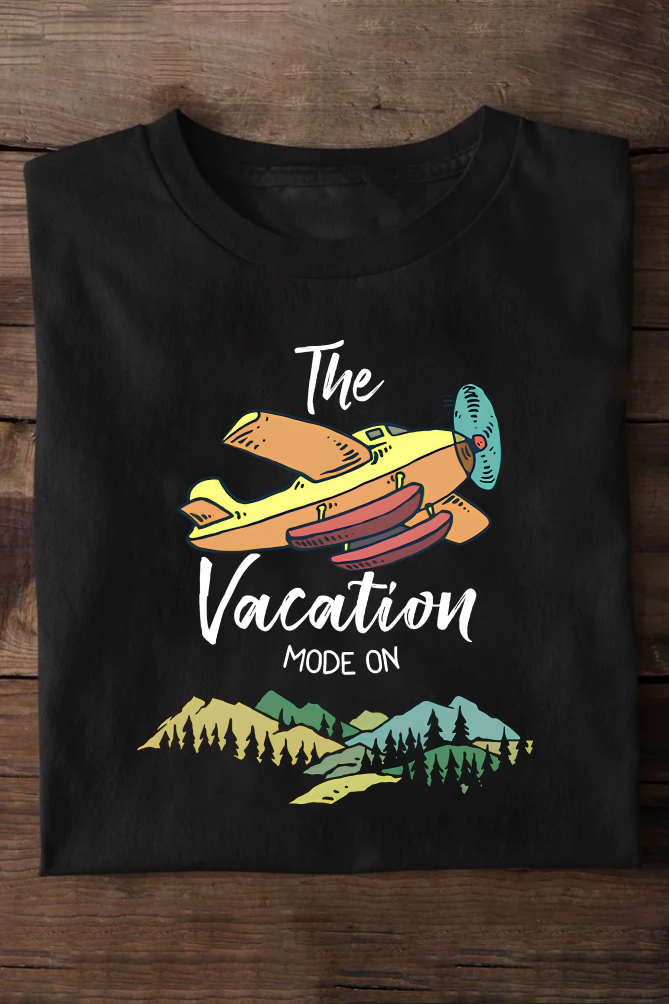 The Vacation Mode On Oversized T-shirt