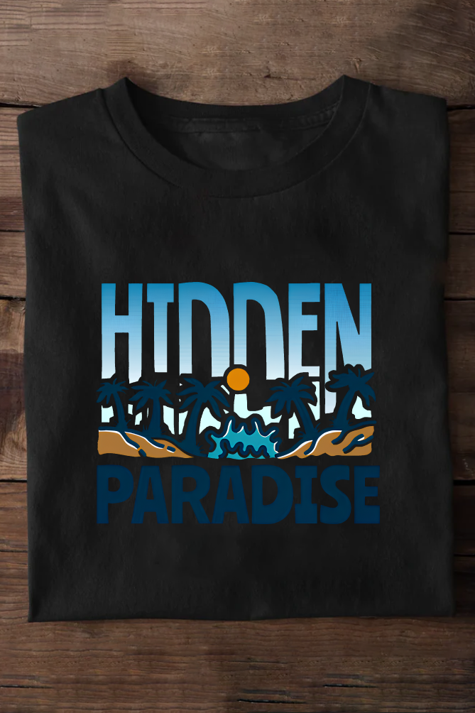 Hidden Paradise Oversized T-shirt