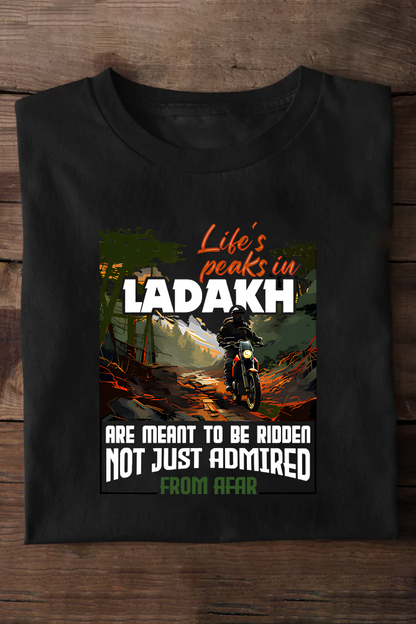 Life’s Peaks in Ladakh Oversized T-shirt