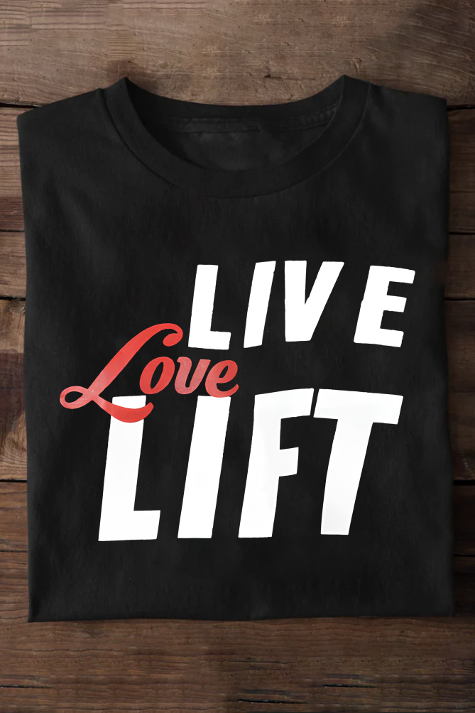 Live Love Lift Oversized T-shirts