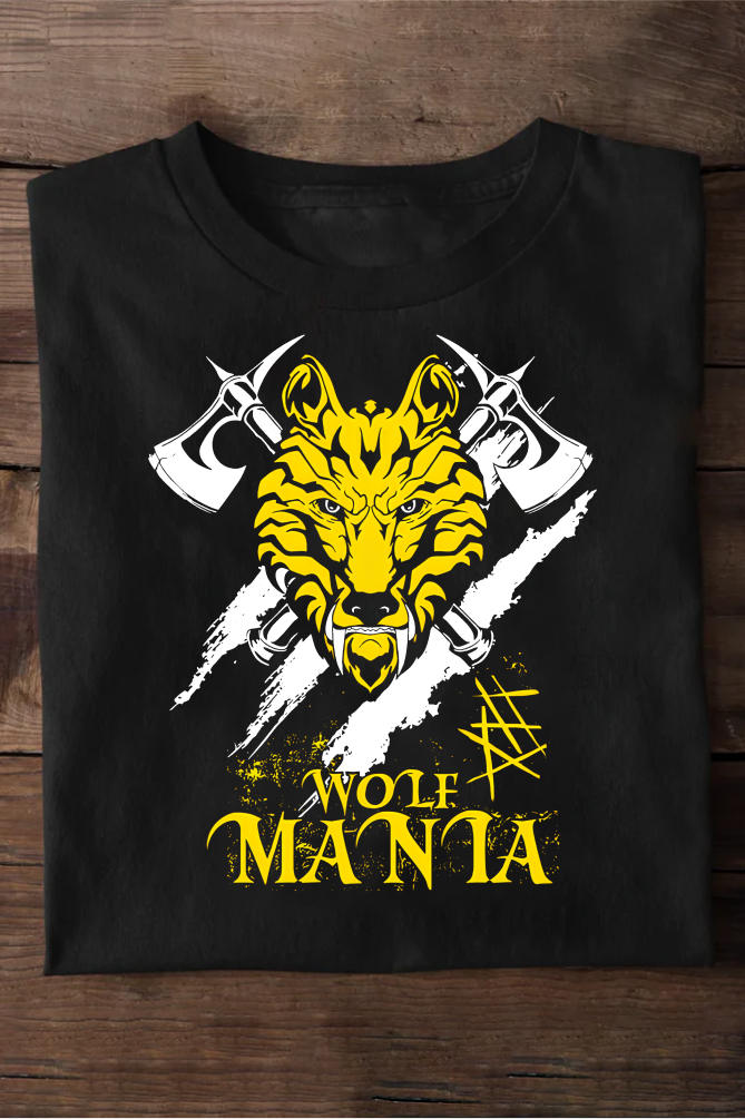 Wolf Mania Oversized T-shirts