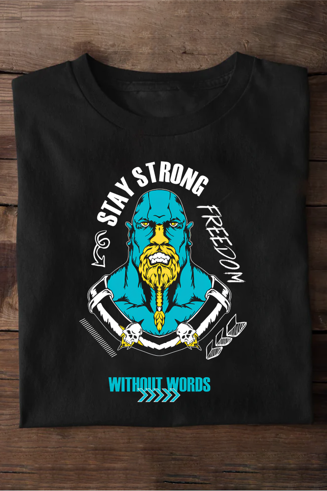 Stay Strong Freedom Oversized T-shirts