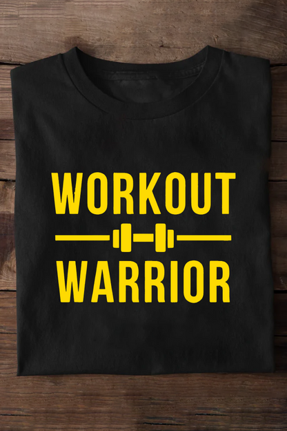 Workout Warrior Unisex Gym Oversize T-shirt