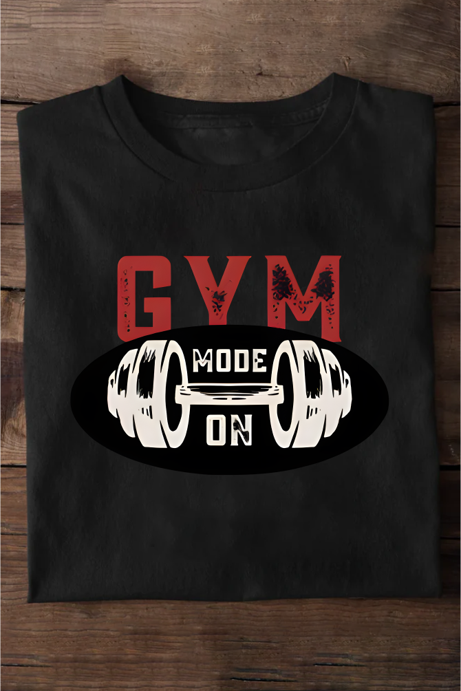 Gym Mood On Unisex Gym Oversize T-shirt