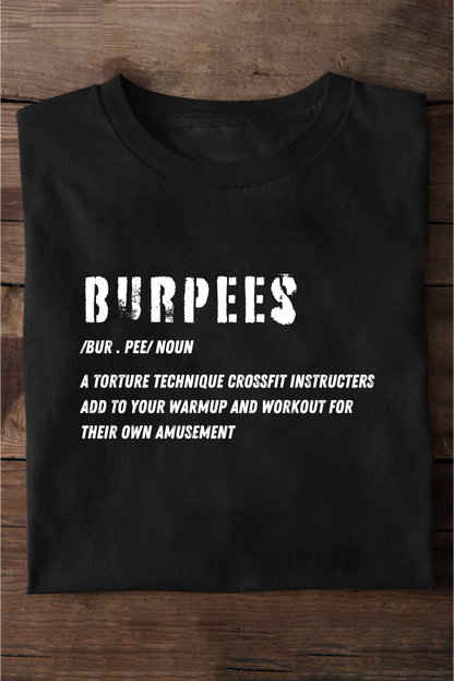 Burpees is a Sin Gym Oversize T-shirt