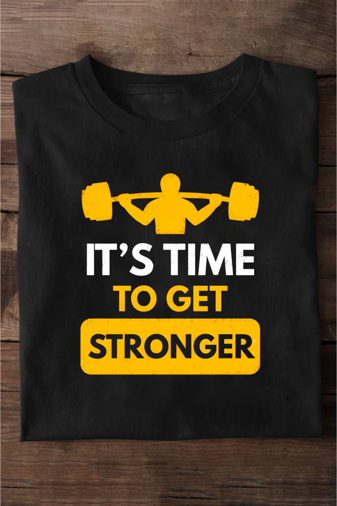 It’s Time to Get Stronger  Oversize T-shirt