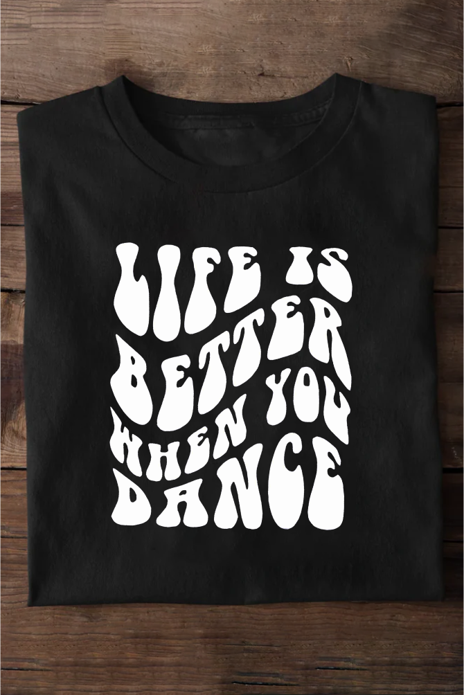 Life is Better When You DanceGym Oversize T-shirt