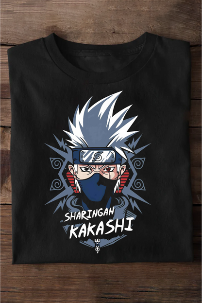 Sharingan Kakashi Oversized T-shirts