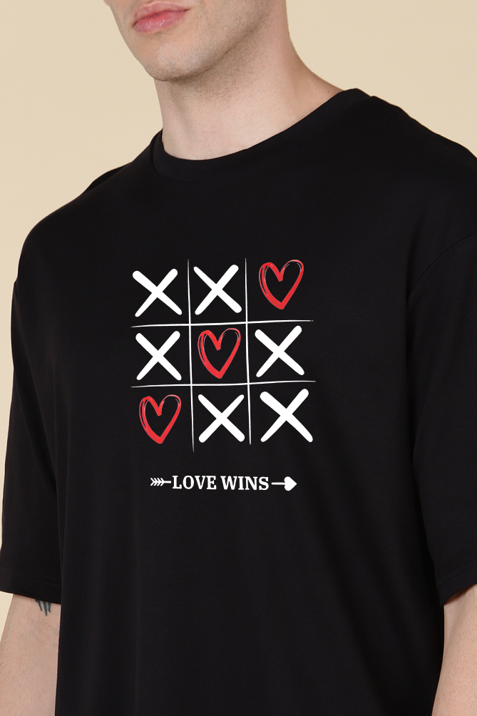 Love Wins Oversized T-shirts