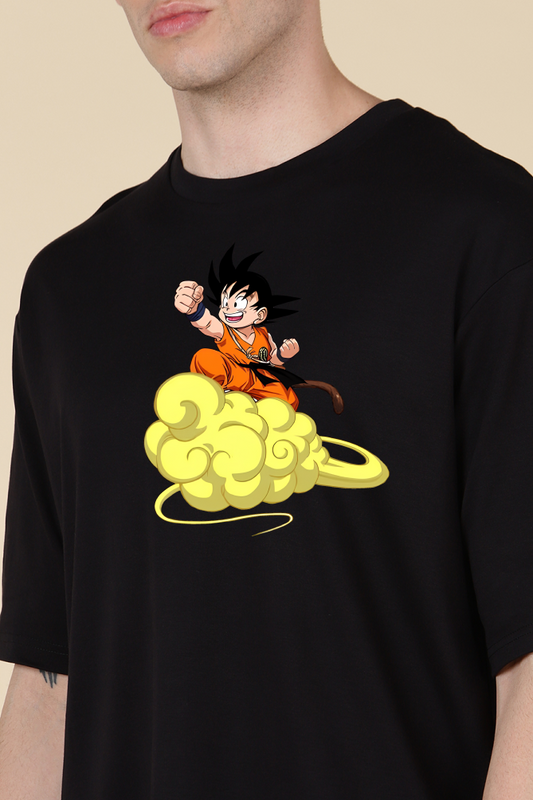 Goku Fly  Oversized T-shirts