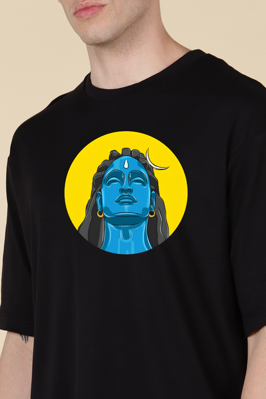 Adiyogi Shiva Oversized T-shirts