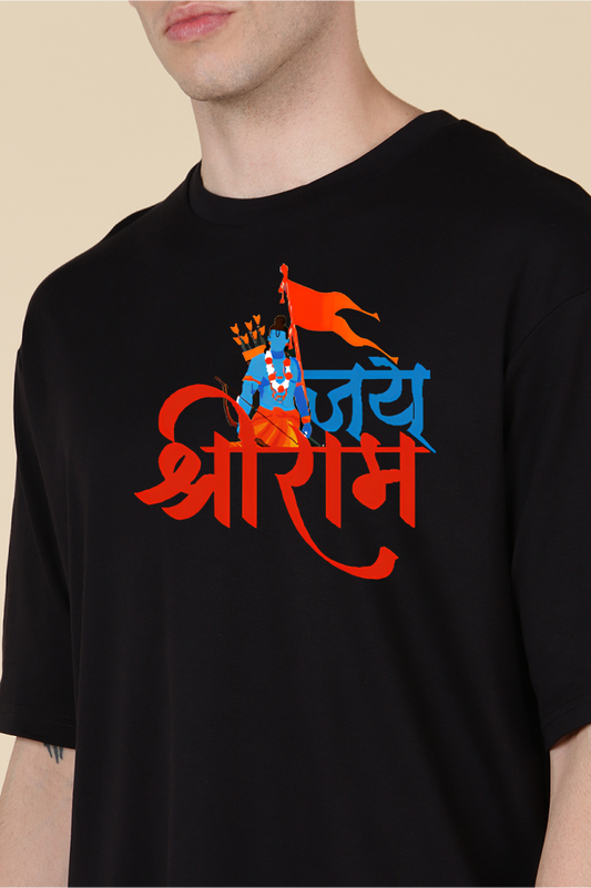 Jai Shri Ram Oversized T-shirts