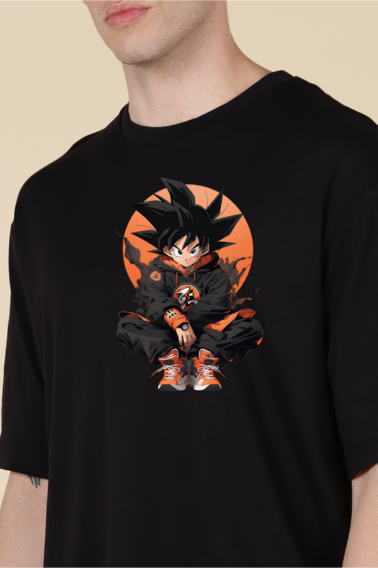 Son Goku Oversized T-shirts