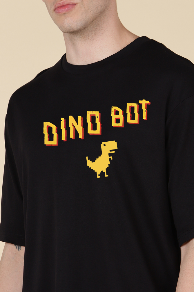 Dino Bot Oversized T-shirts