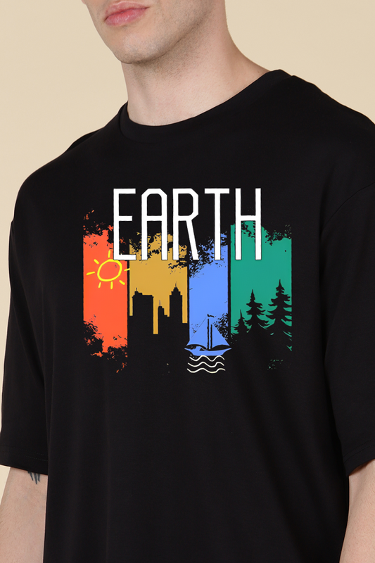 Earth Oversized T-shirts