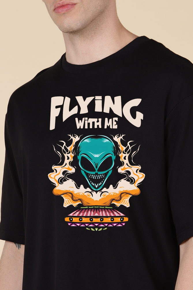 Flying With Me Oversized T-shirts