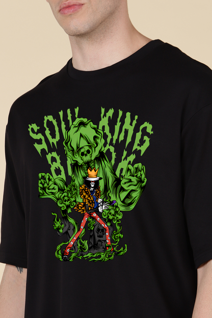 Green Skeleton Oversized T-shirt