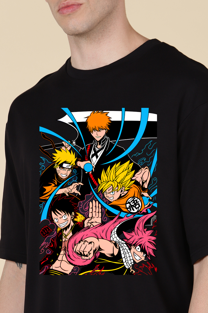 Anime Warrior Legends Oversized T-shirt