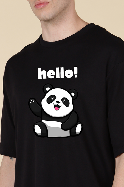 Hello Panda Oversized T-shirt