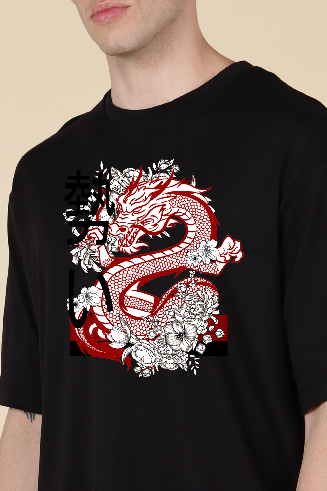 Chinese Dragon Oversized T-shirt