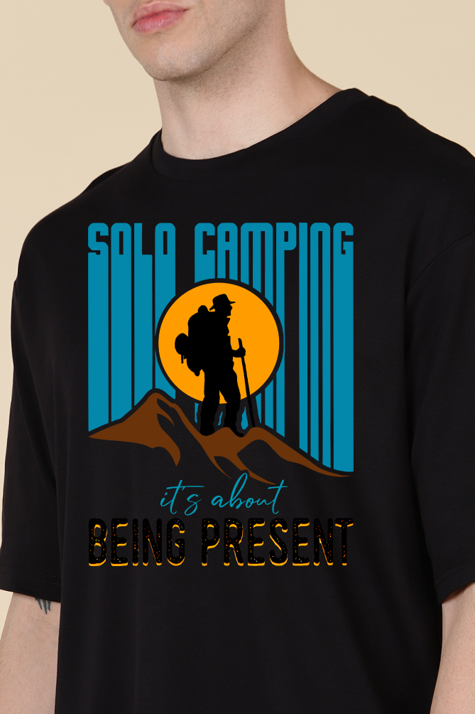 Solo Camping Oversized T-shirt