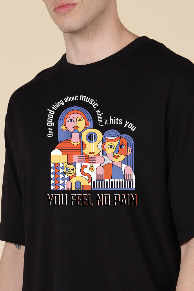 Musical Companionship Oversized T-shirt