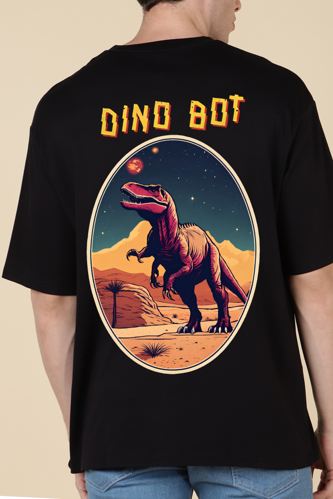 Dino Bot Oversized T-shirts