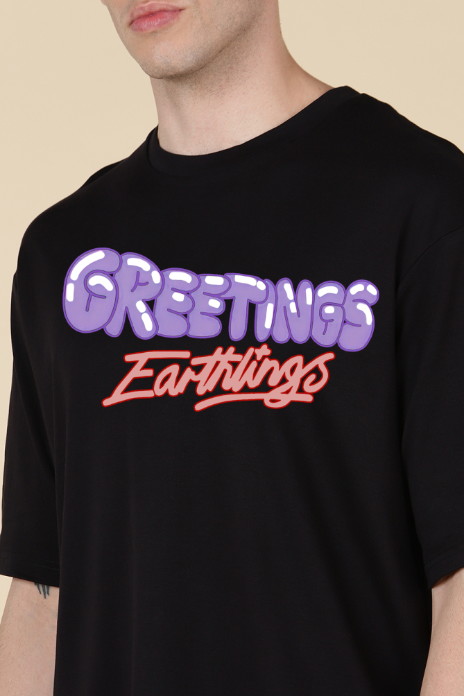 Greetings  Oversized T-shirts