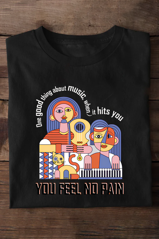 Musical Companionship Oversized T-shirt