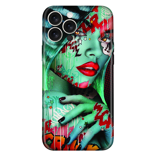 Vibrant Pop Art with Blurred Center Case