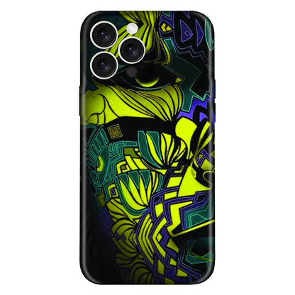 Neon Abstract Art Case