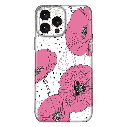 Pink & White Sunflower Case