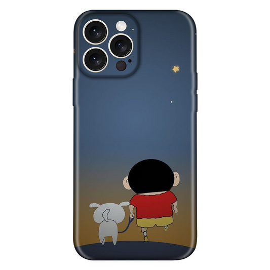 Night out with shinchan and shiro Case
