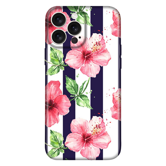 White & Blue Door Flower Case