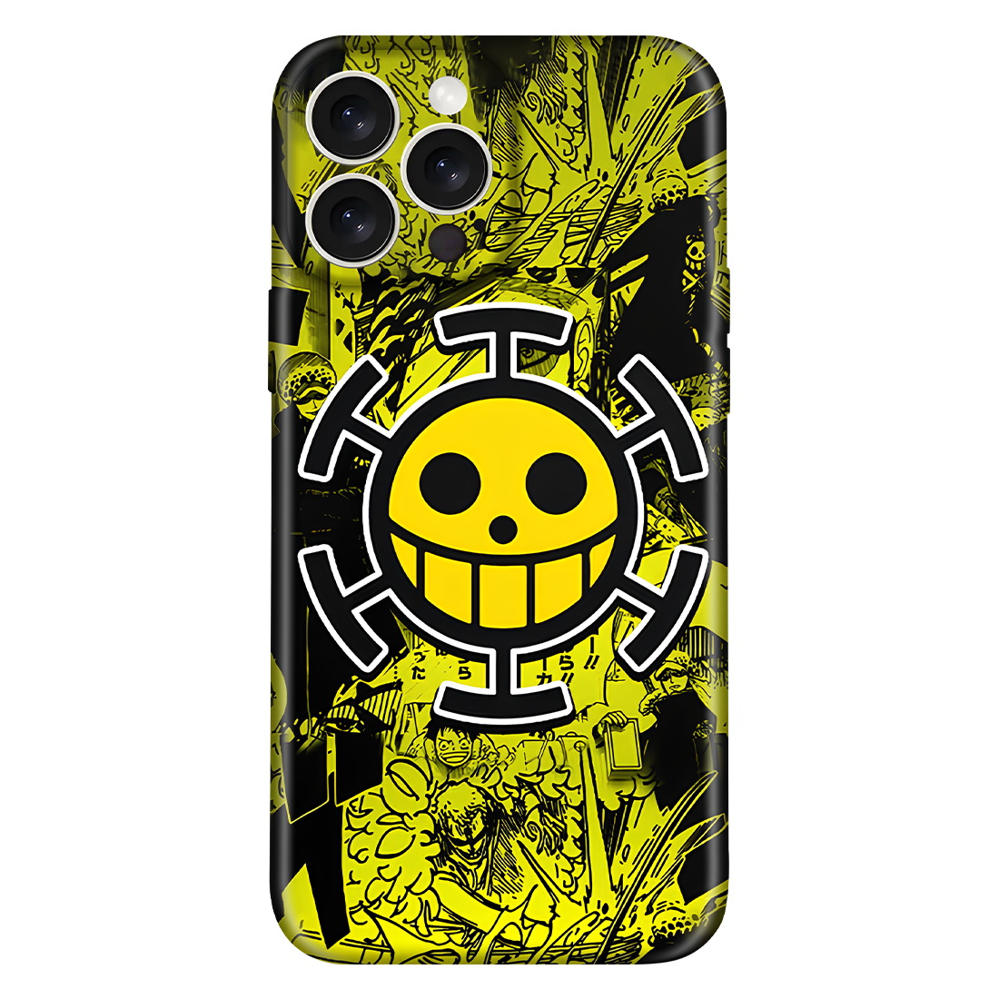 Trafalgar D Water Law Symbol Anime Embossed Case